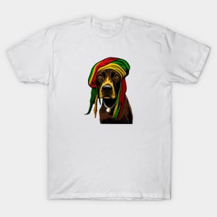 Rasta dog T-Shirt